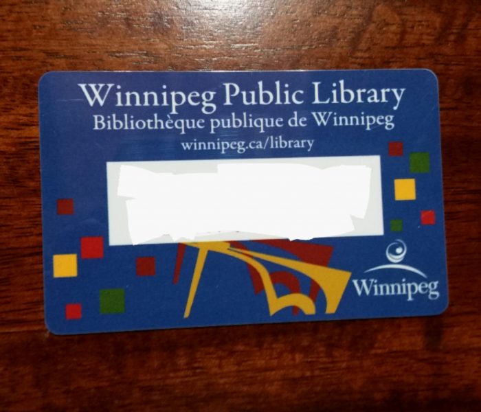 A Library Card!! I finally have a library card again!