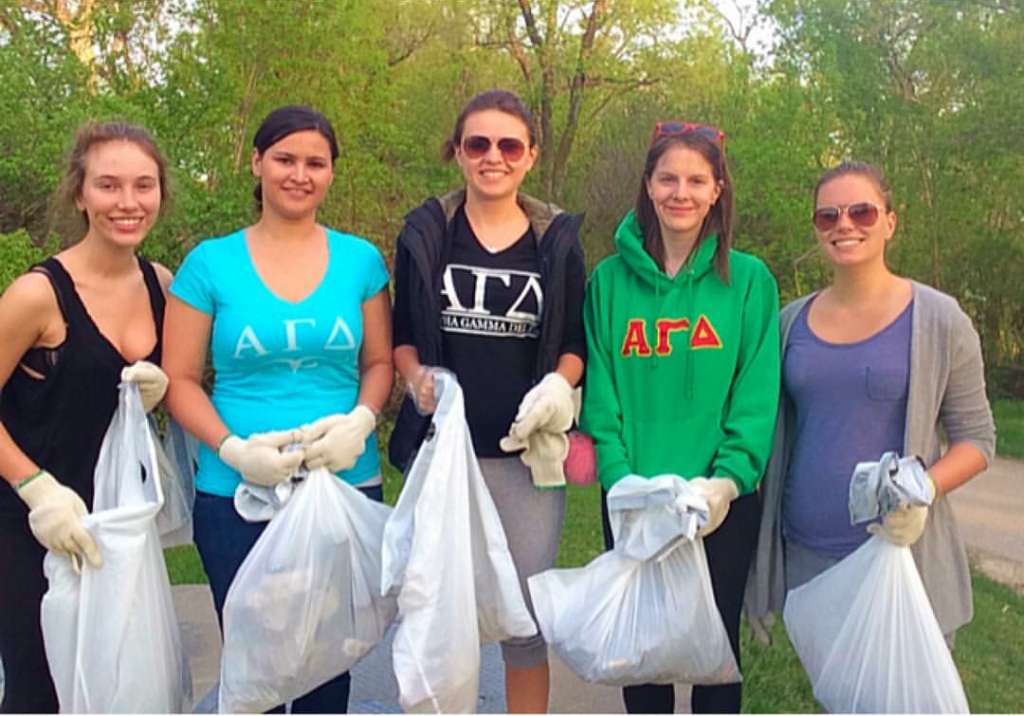 Junior Circle volunteering at Take Pride Winnipeg