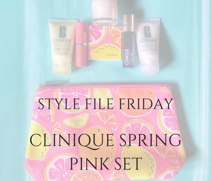Clinique Spring Pinks Gift, Style File Friday