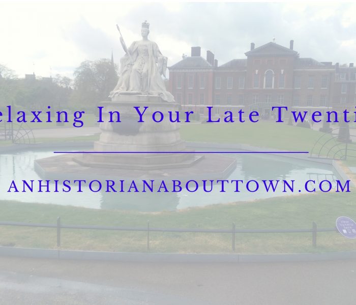 How to Relax in Your Late Twenties