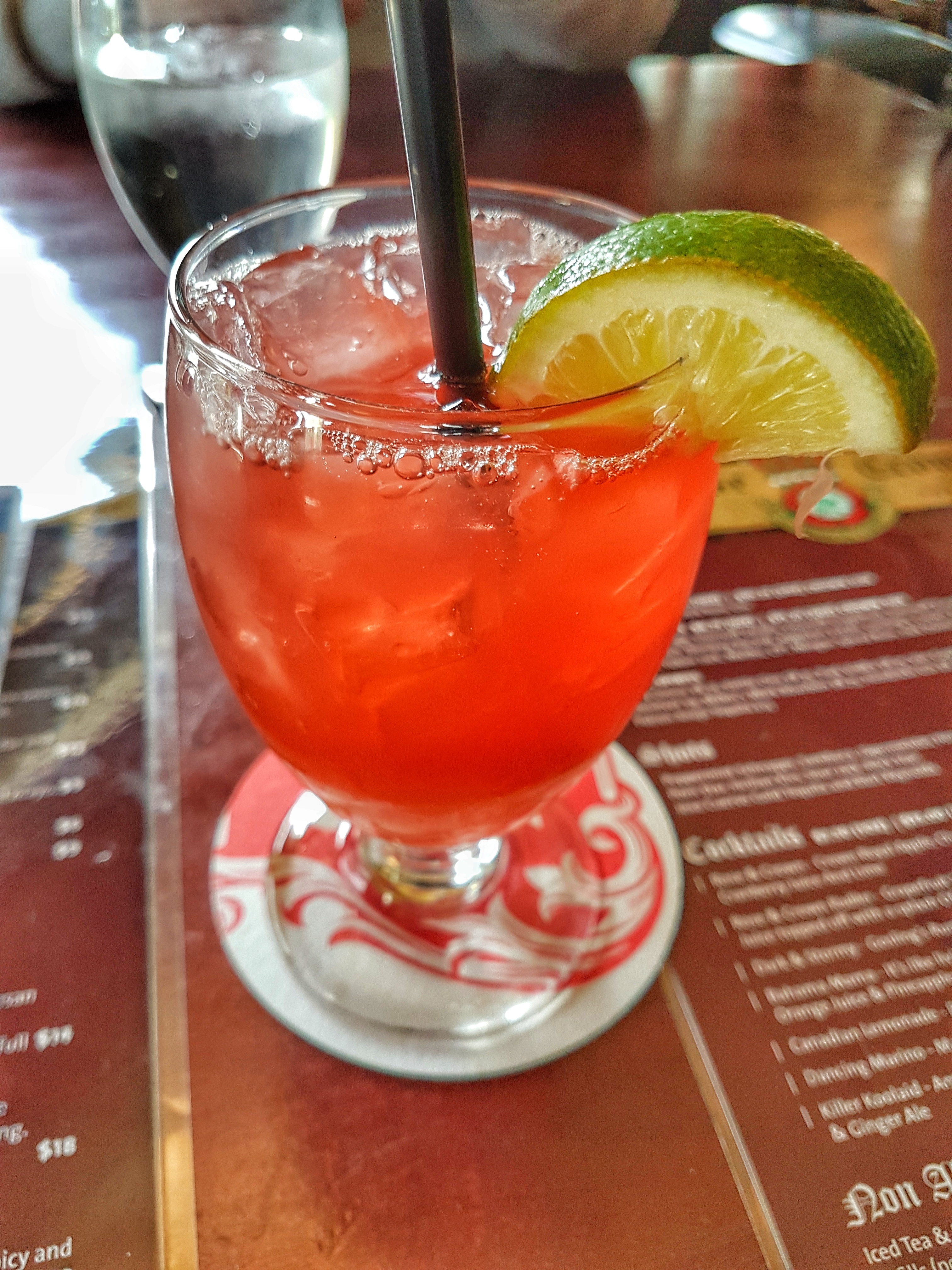 Banff Rose and Crown Cocktail