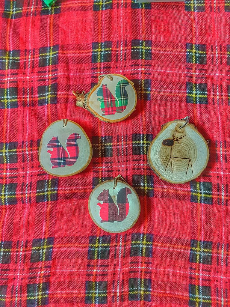 Ornaments from Christmas Craft Sale