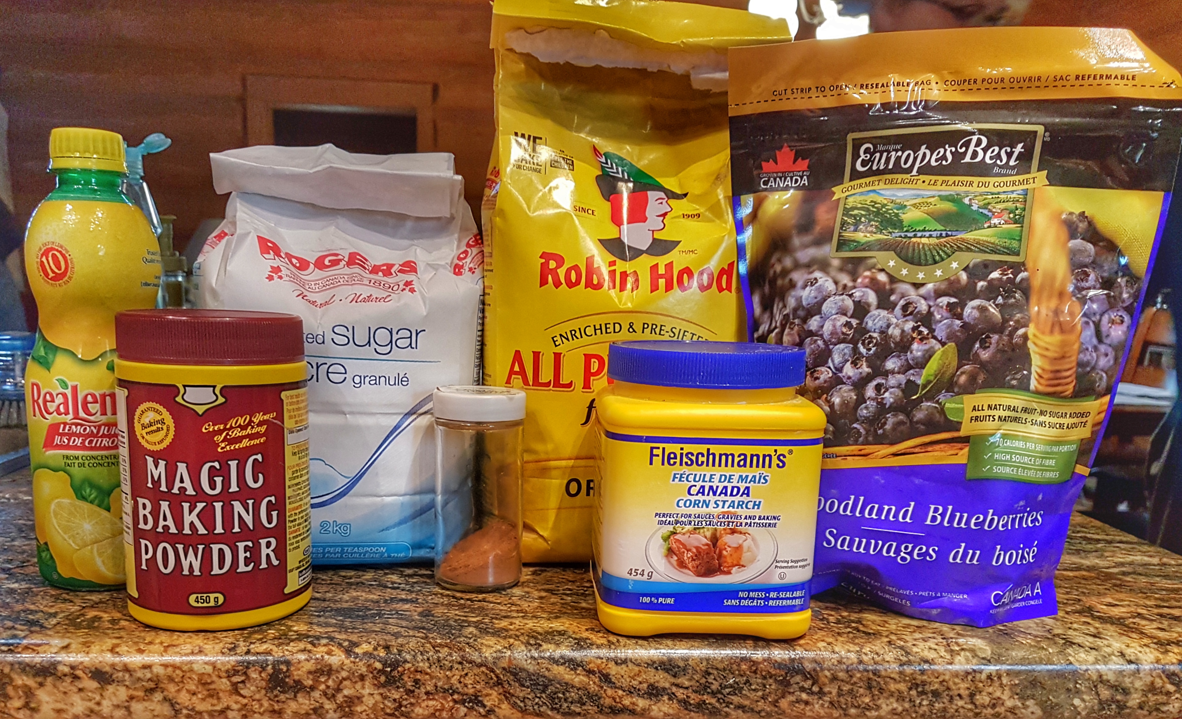 Blueberry pudding cake recipe ingredients