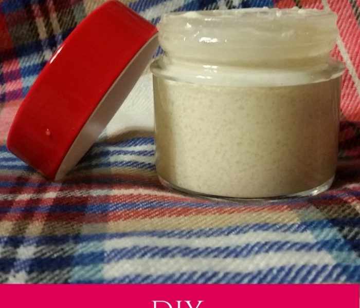 DIY- Salted Cream Scrub, Blogmas