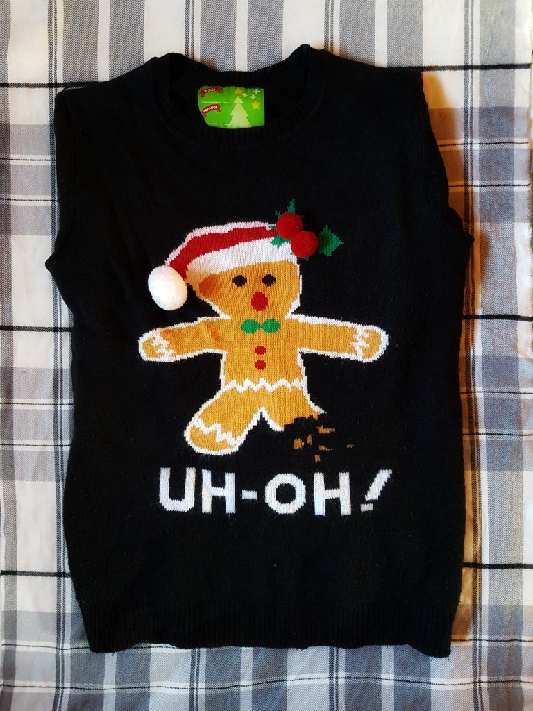 Uh Oh Ugly Christmas Sweater