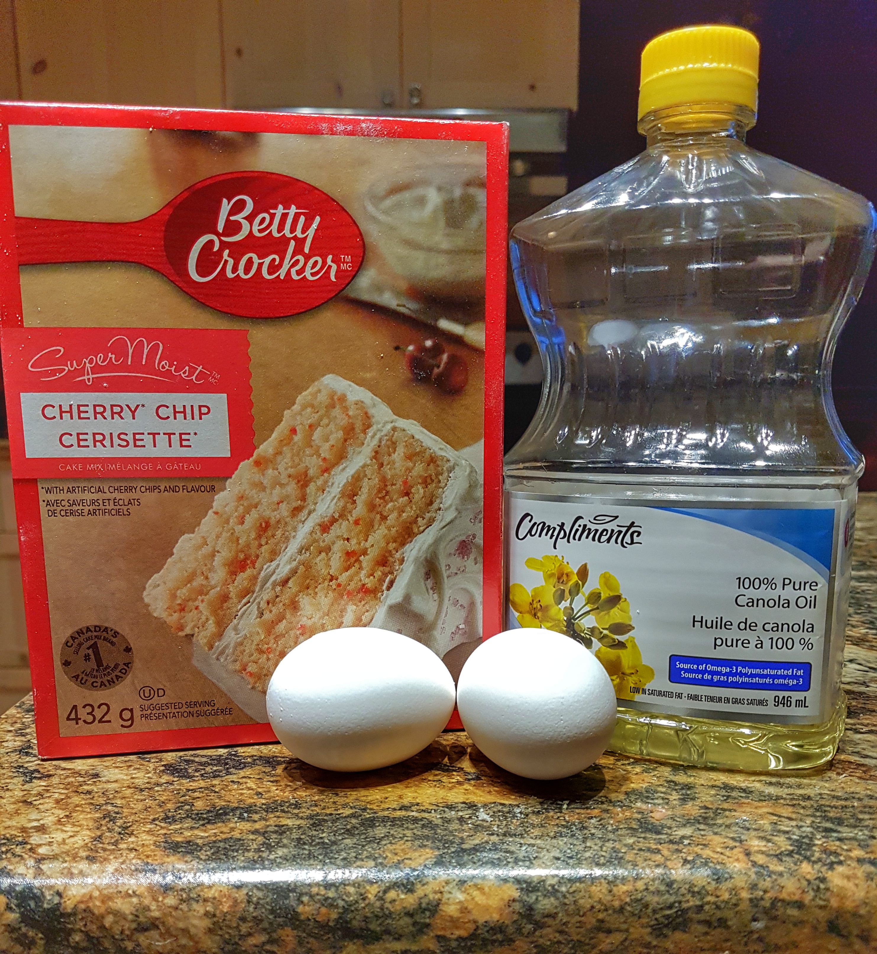 cherry cake mix cookie ingredients