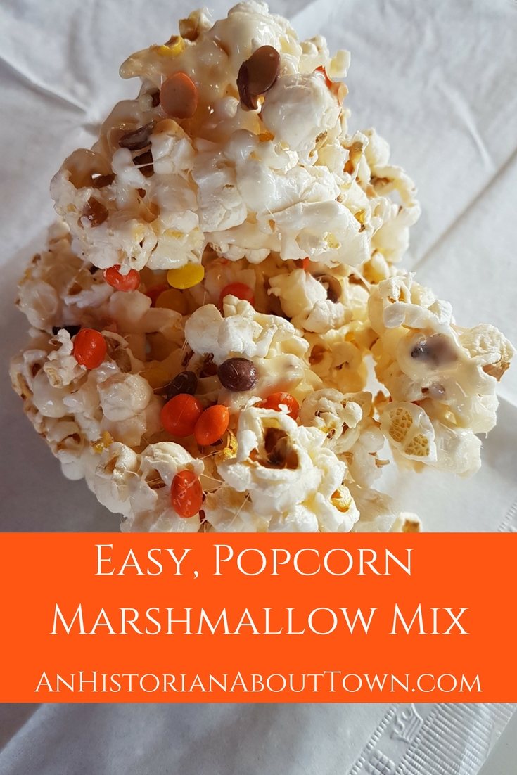 Easy, Popcorn Marshmallow Mix