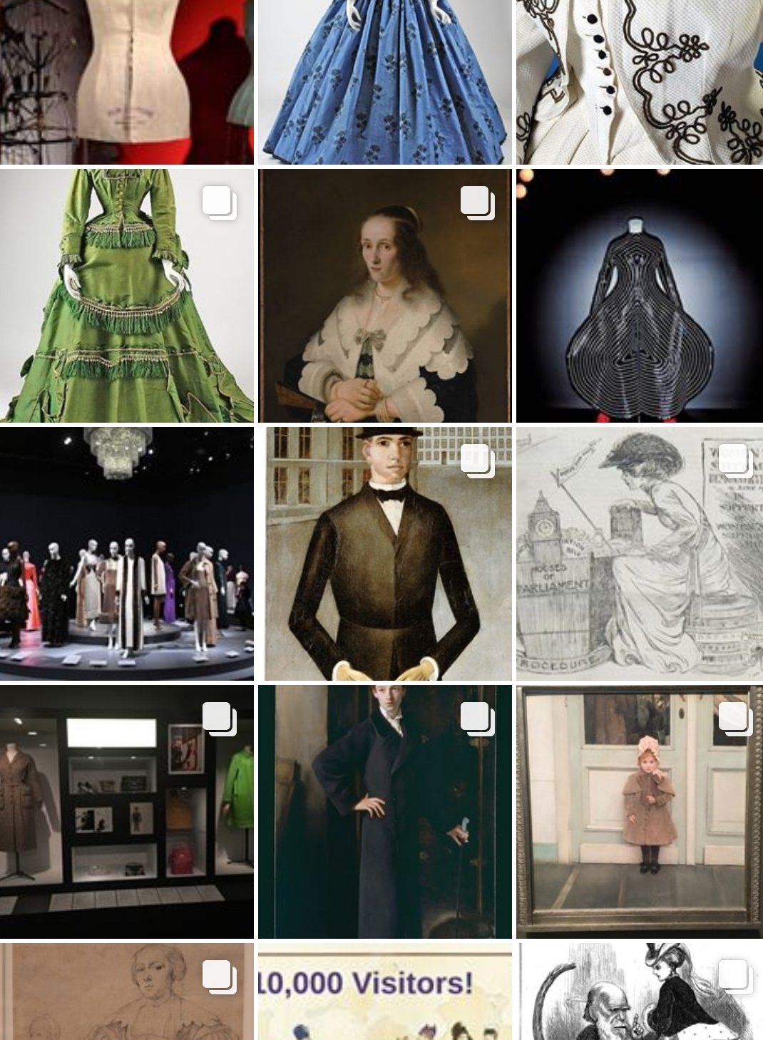 FIT Fashion History Instagram