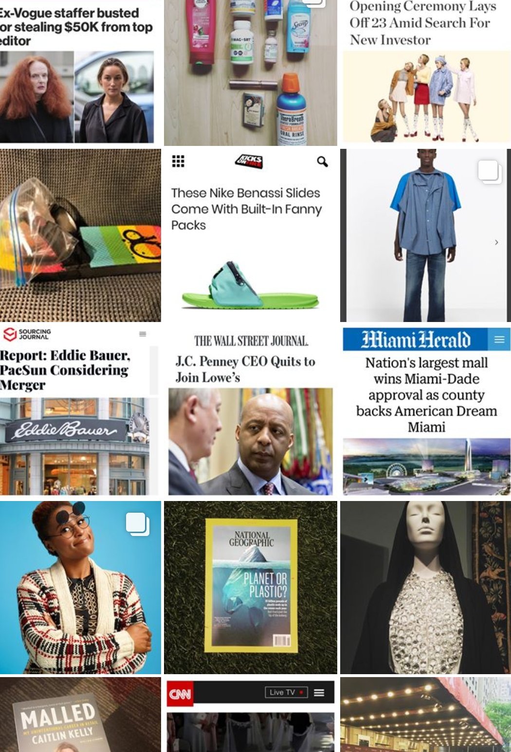 Pop Fashion Podcast Instagram
