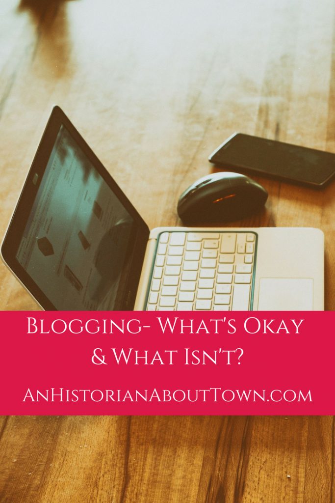 Blogging update
