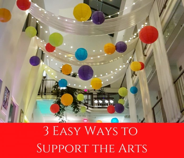 3 Easy Ways to Support the Arts- Barre After Hours 2018