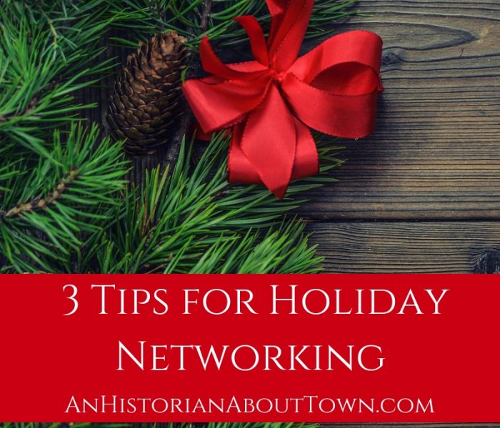 3 Tips for Holiday Networking