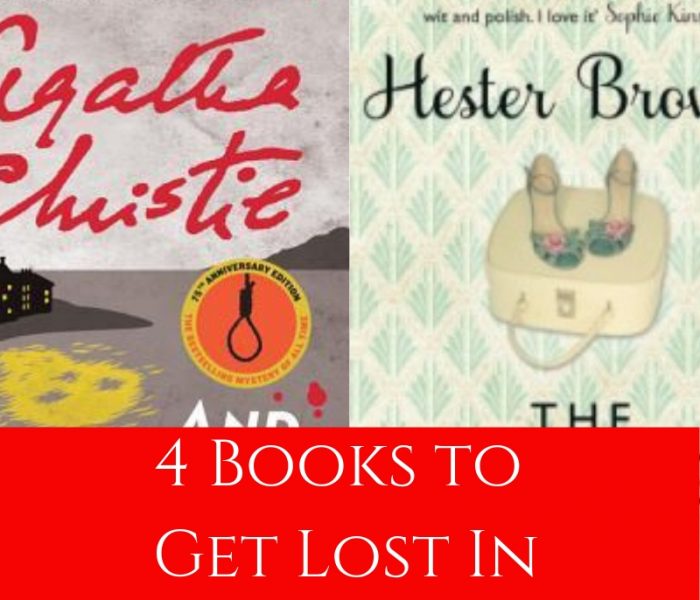 4 Books to Get Lost In