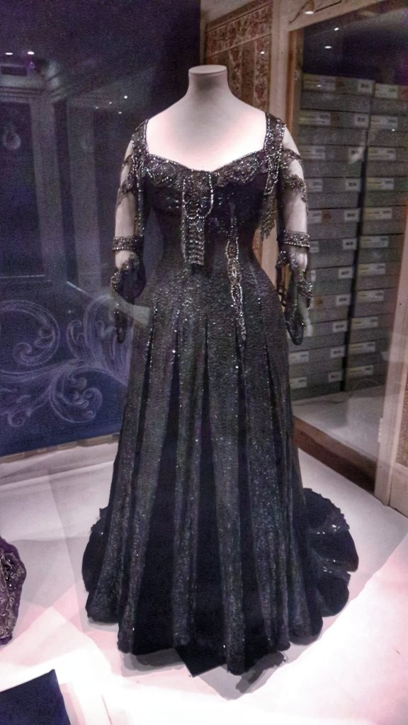 Queen Alexandra's black lace dress at Fashion Museum Bath