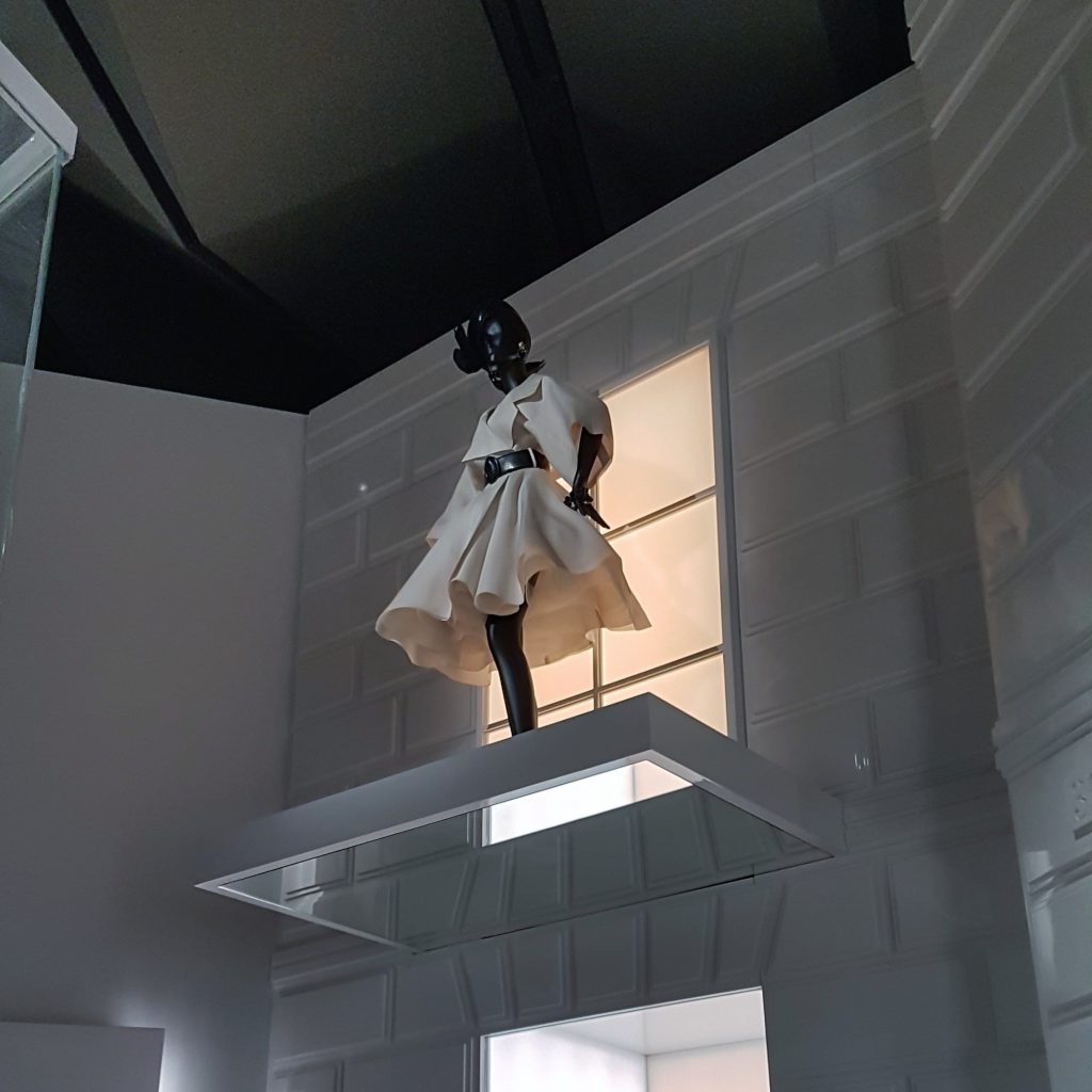 Forcément Dress by Gianfranco Ferré in in Dior Designer of Dreams Exhibition