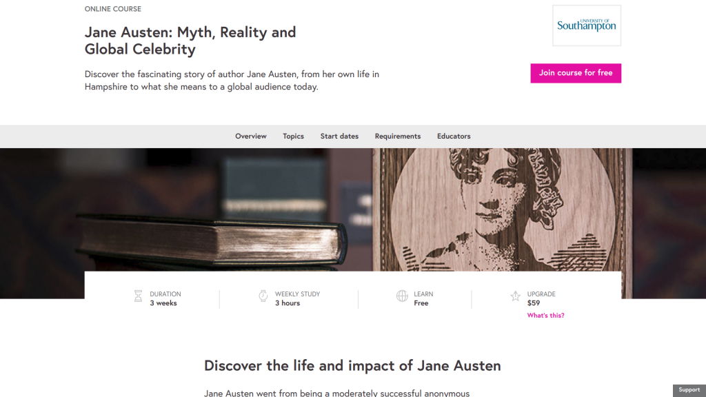 Jane Austen Centre in Bath