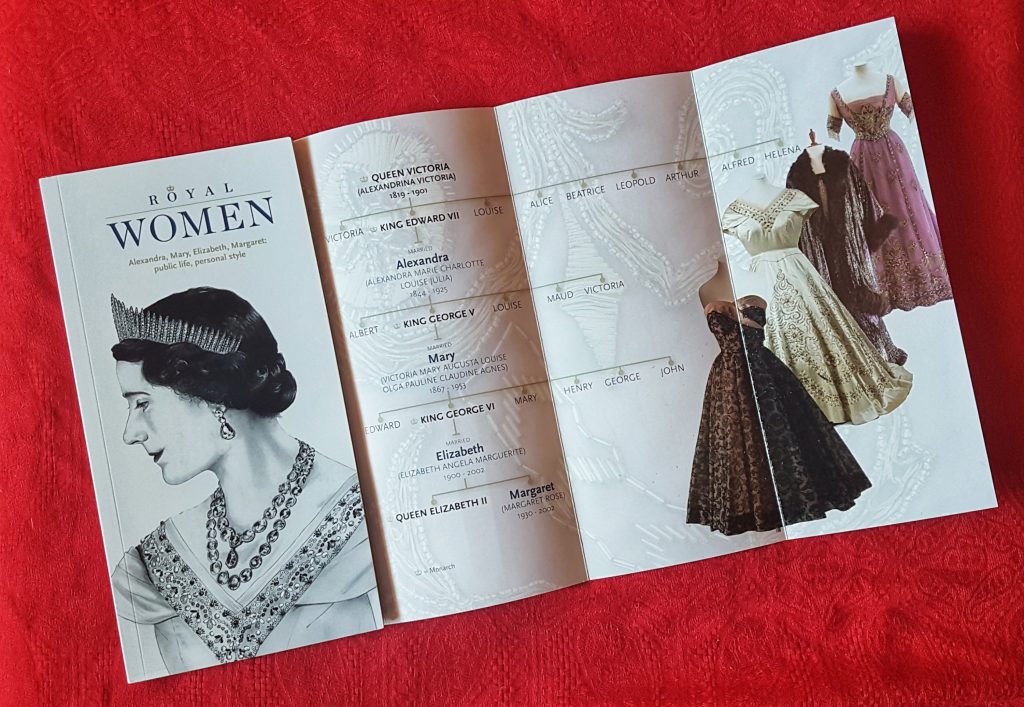 Royal Women exhibition book timeline