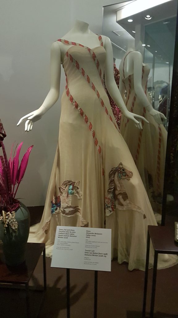 Alexander McQueen Horse Dress at the Victoria and Albert Museum