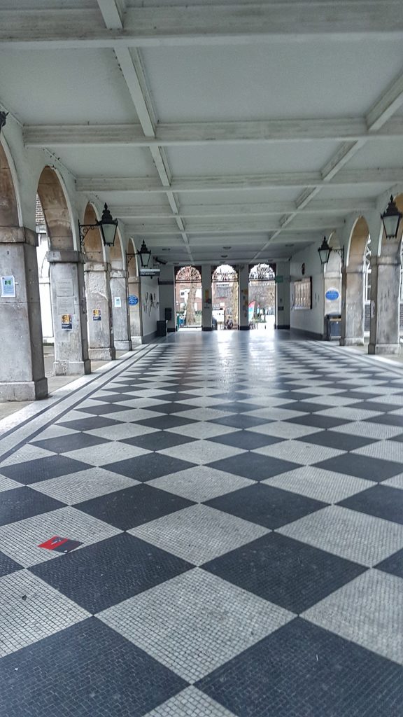 Kings College London Walkway