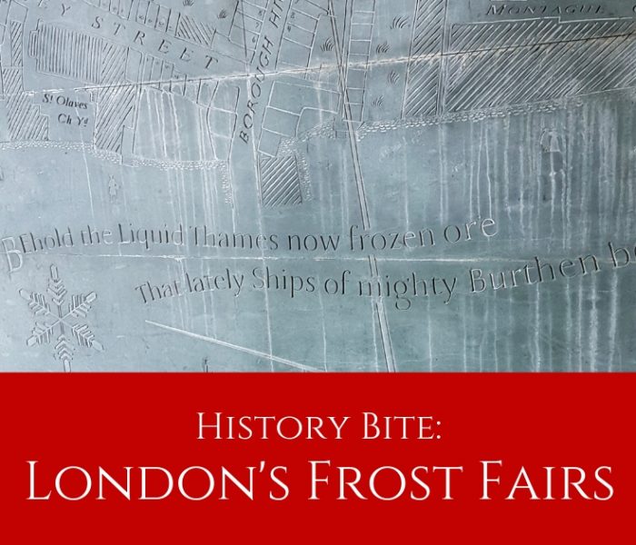 History Bite: London Frost Fairs