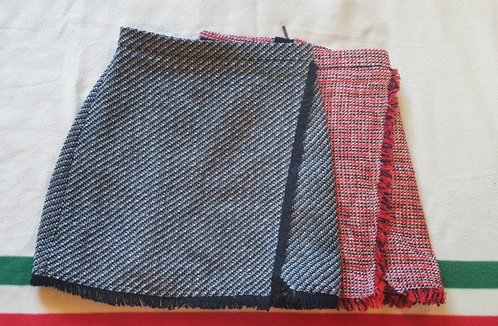 Marks and Spencer textured mini skirt