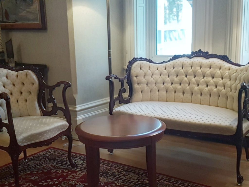 Sitting Room at Government House in Winnipeg