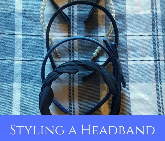 Styling an Adult Headband, Style File Friday