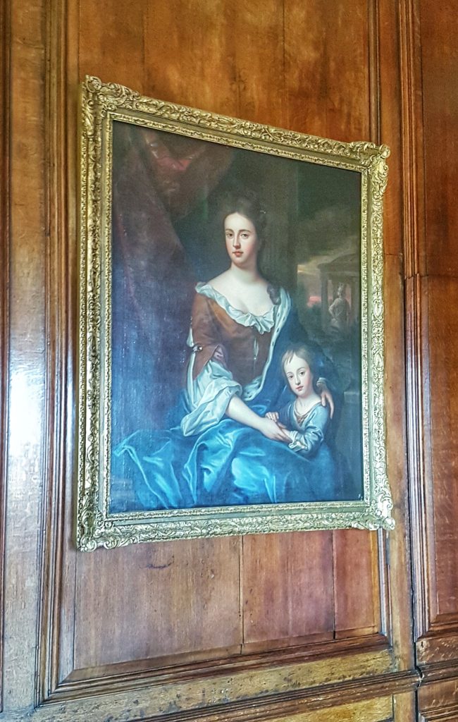 Queen Anne William Duke of Gloucester portrait in the Queens Apartments at Kensington Palace