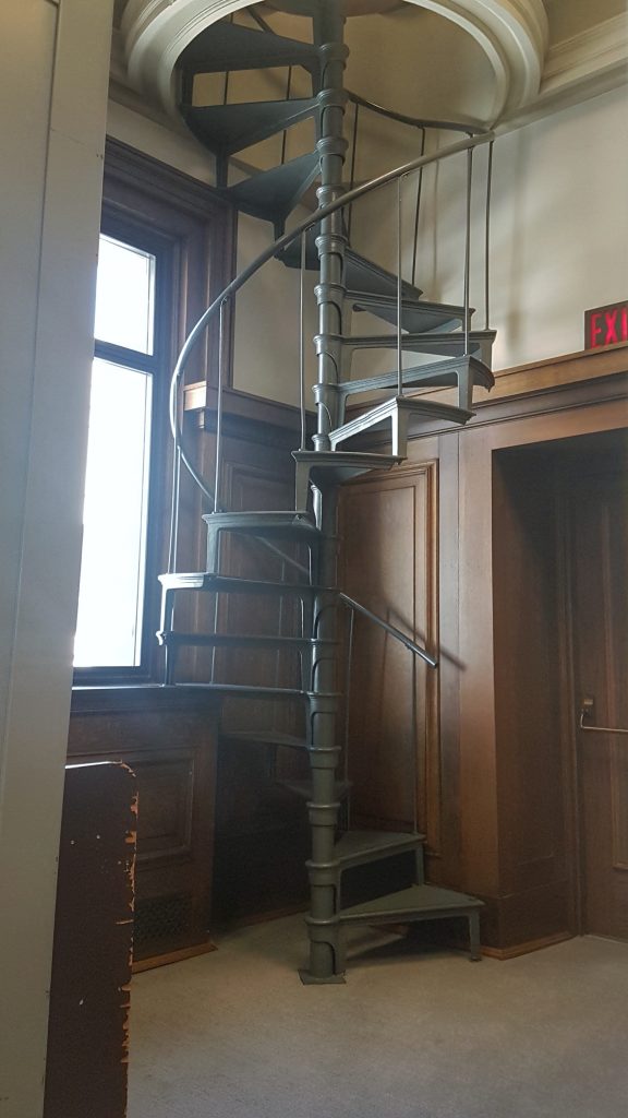 Law Library Spiral staircase