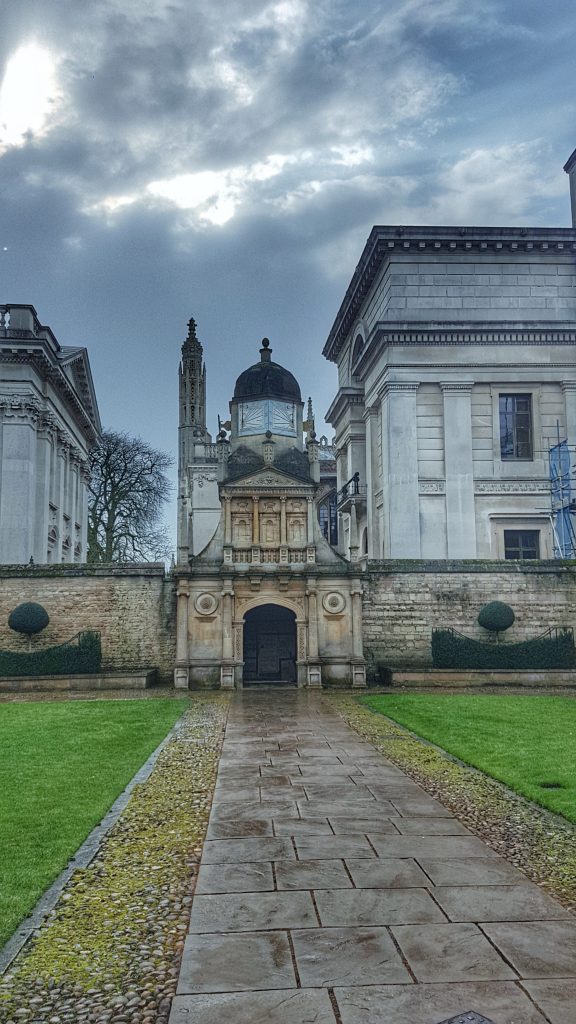 Gate of Honour Caius College Cambridge