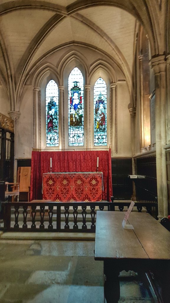 Southwark Cathedral Saints Frances of Assisi and Elizabeth of Hungary chapel