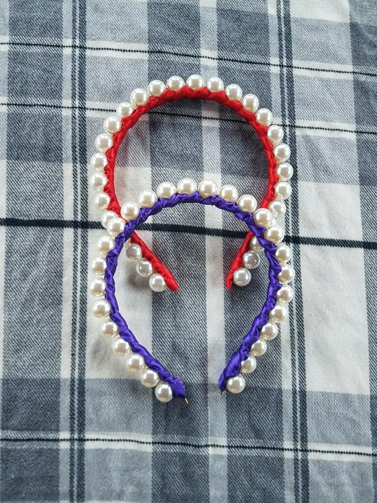 ClosesttoCrowns pearl headbands