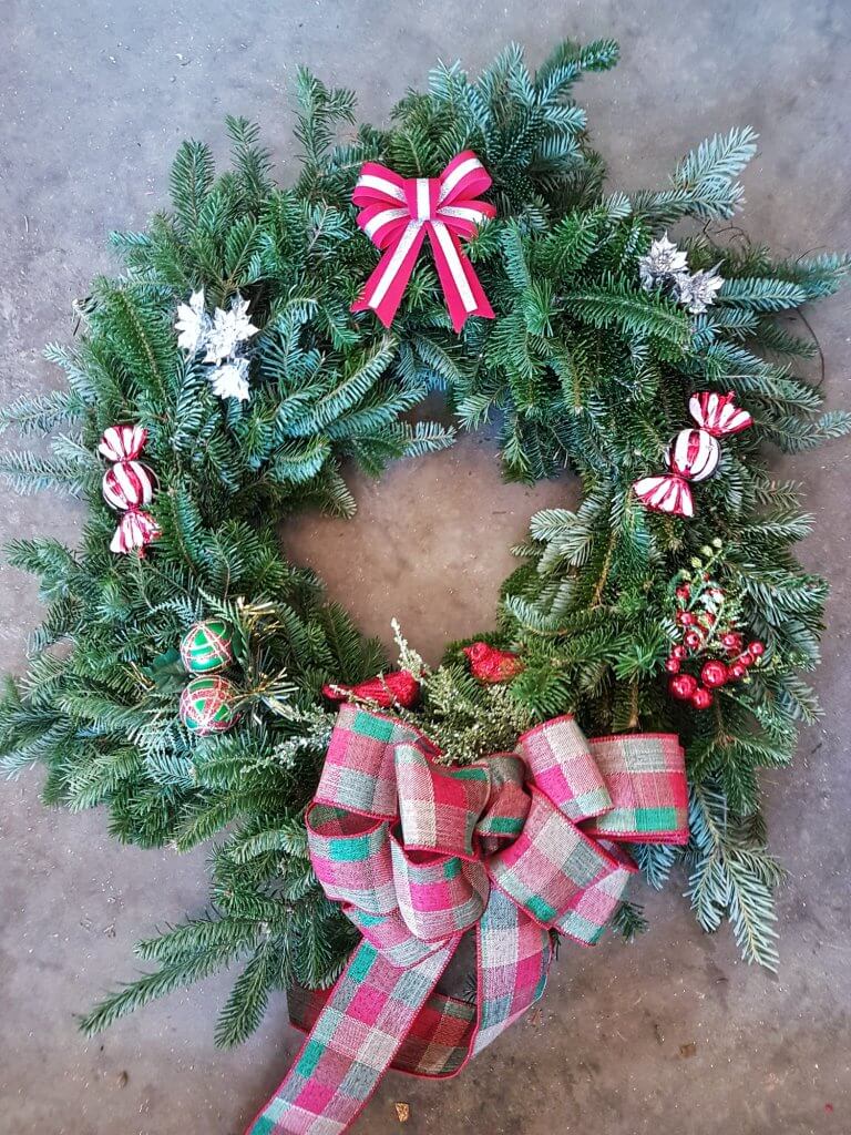 Christmas greenery