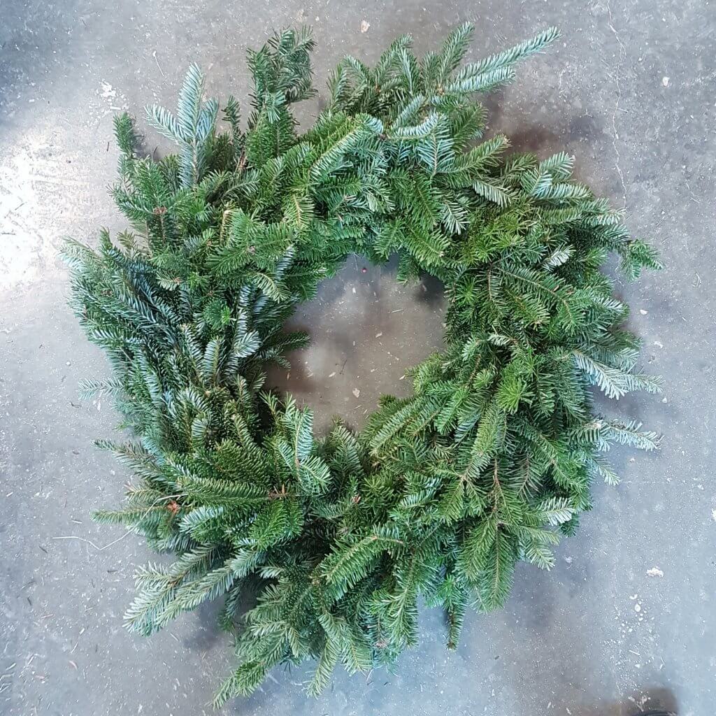 Plain Christmas wreath