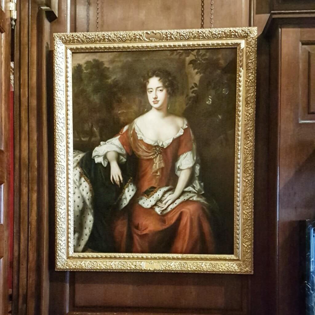 Queen Anne portrait at Kensington Palace