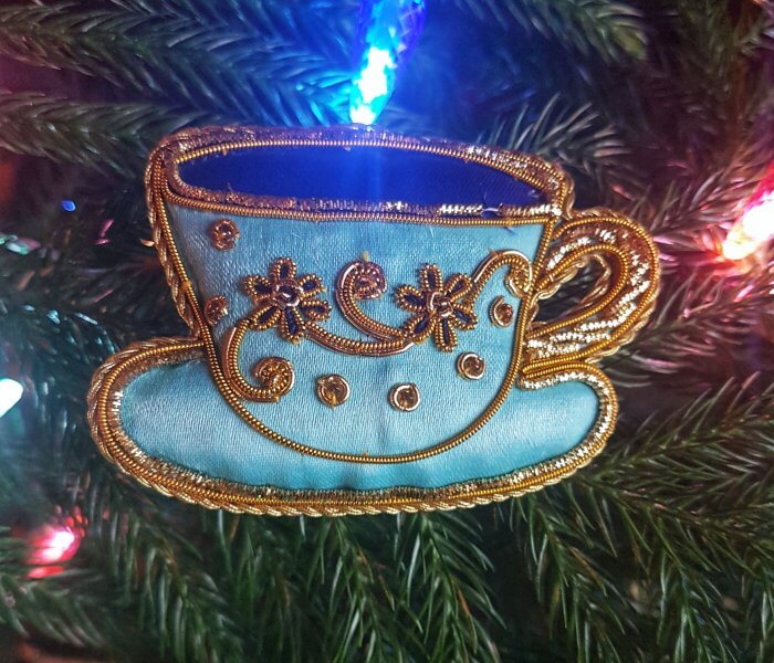 Ornament of the Day: Regency Teacup Ornament