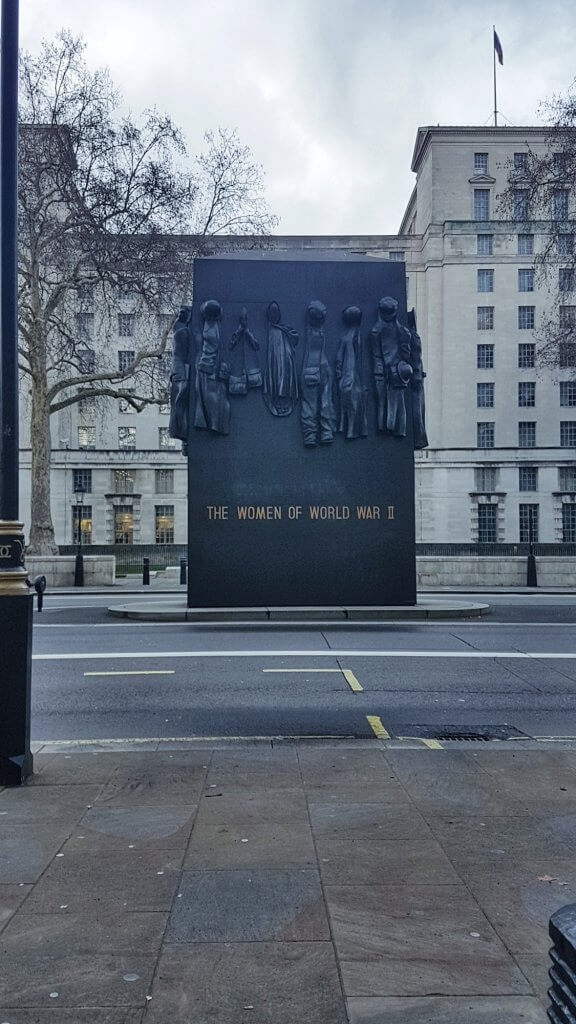 Women of WWII memorial in Whitehall