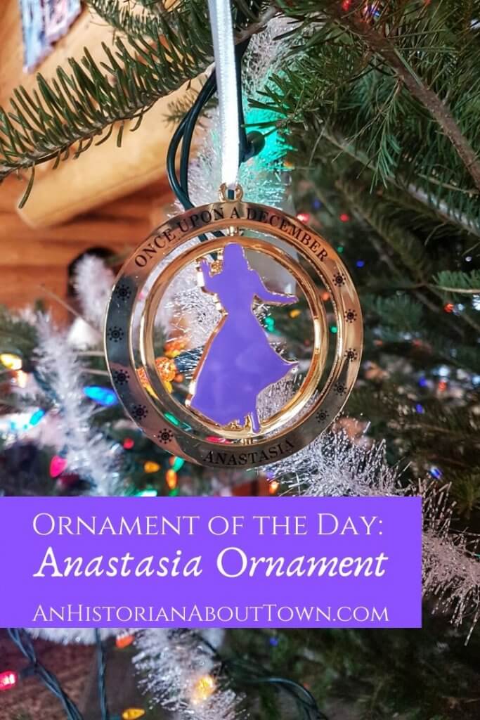 Anastasia Ornament of the day