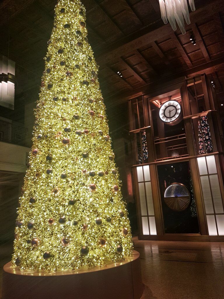 Tree at the Fairmont Royal York