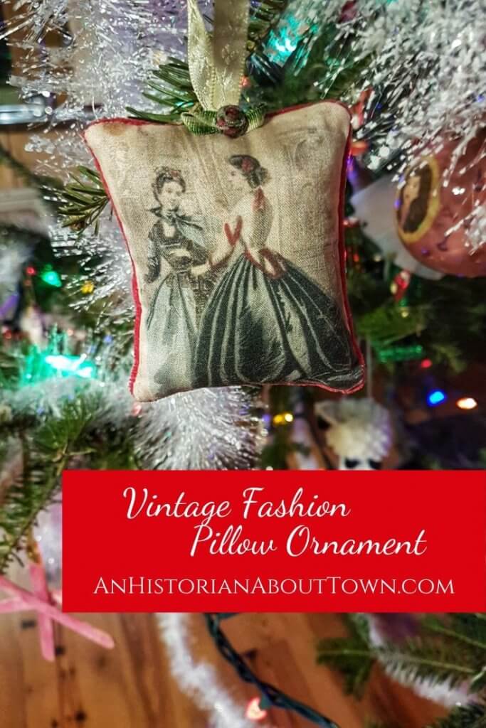 Vintage fashion ornament