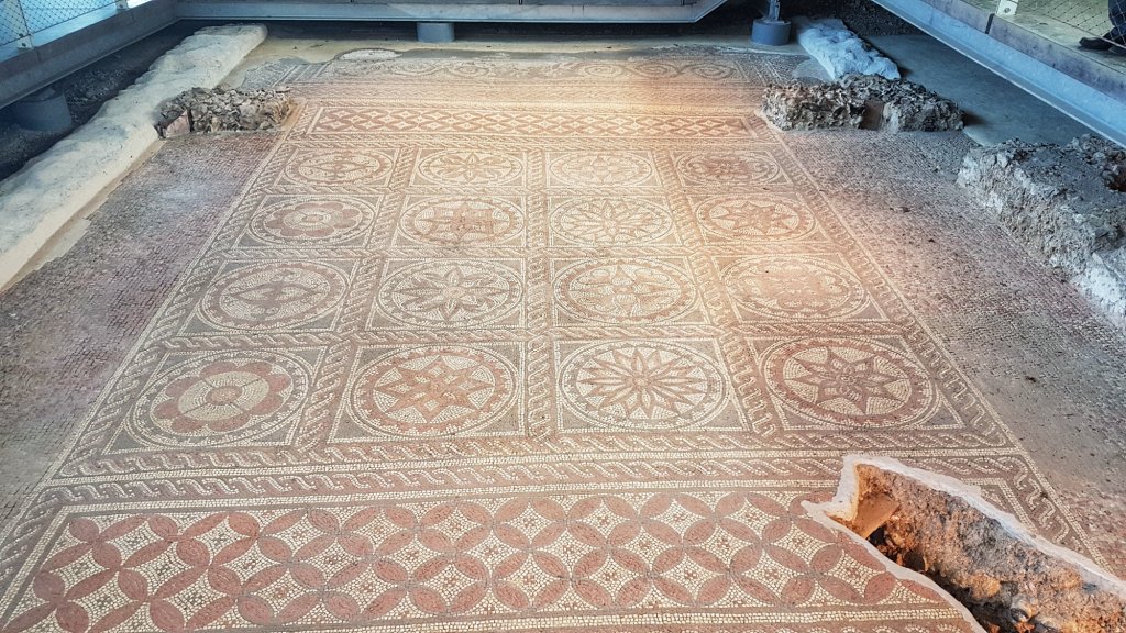 Roman Mosaic in Verulamium Park