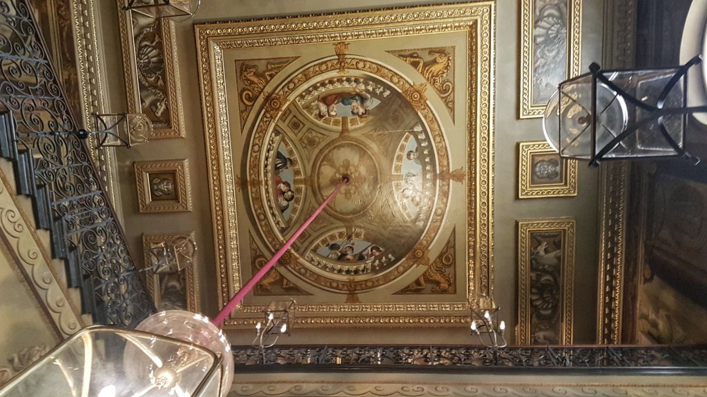 William Kent ceiling of Kings Staircase at Kensington Palace
