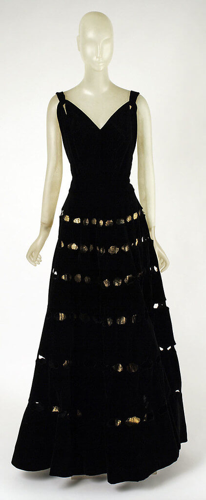 Evening dress fall winter 1939-40