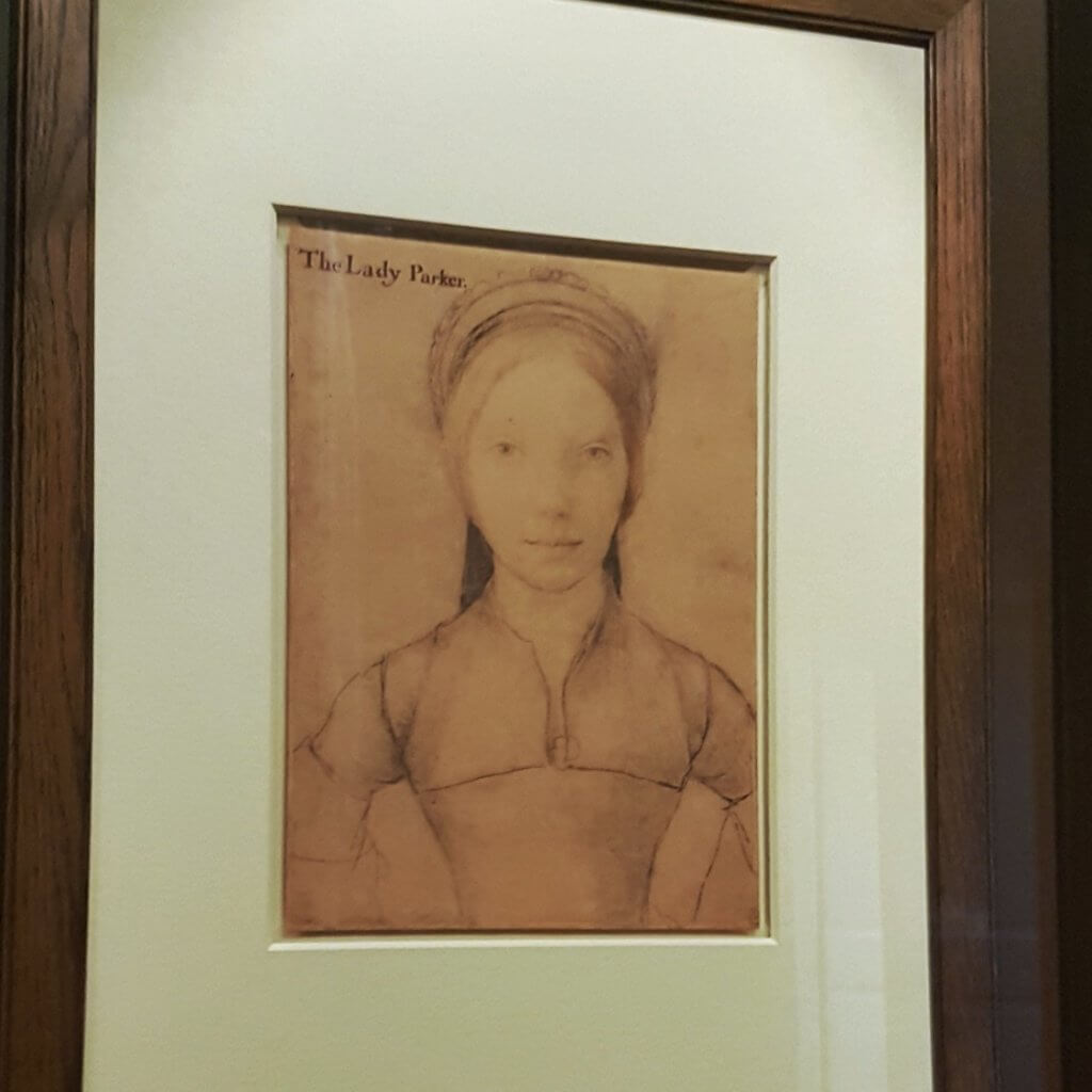 Holbein Lady Parker sketch small