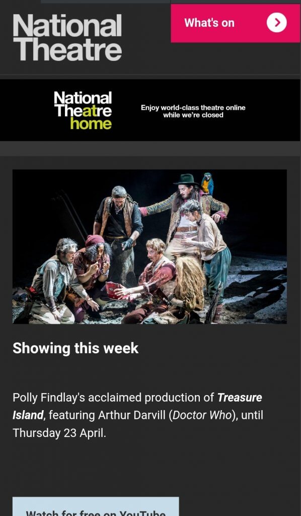 National Theatre At Home