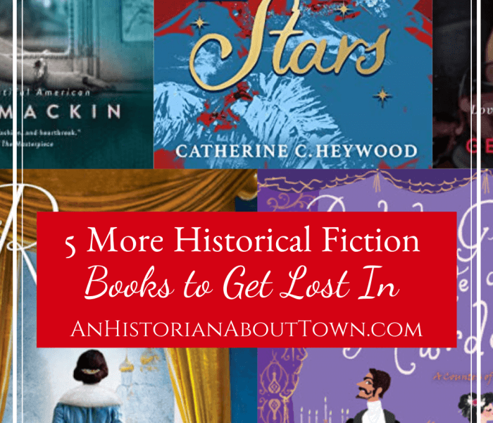 My Top 5 Historical Fiction Books