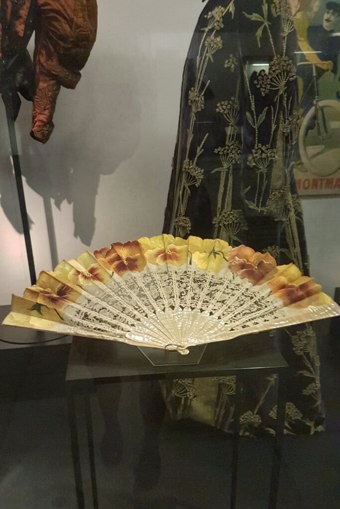 Fan at the Victoria and Albert Museum