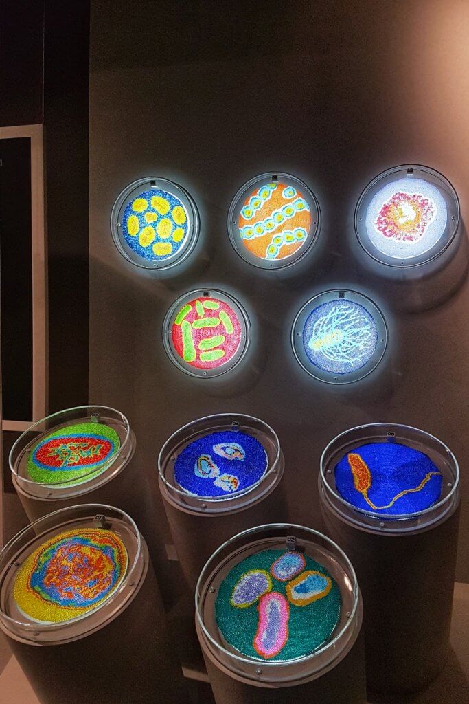 Indigenous beading at Royal Alberta Museum