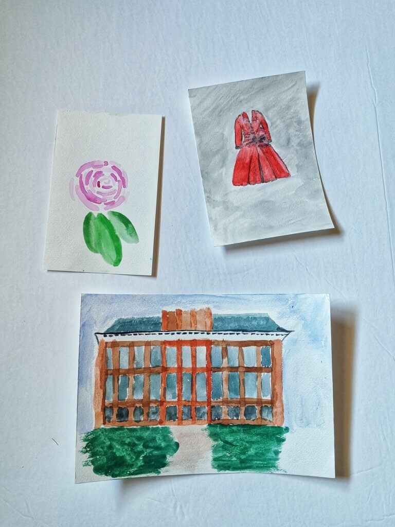 Watercolour paintings