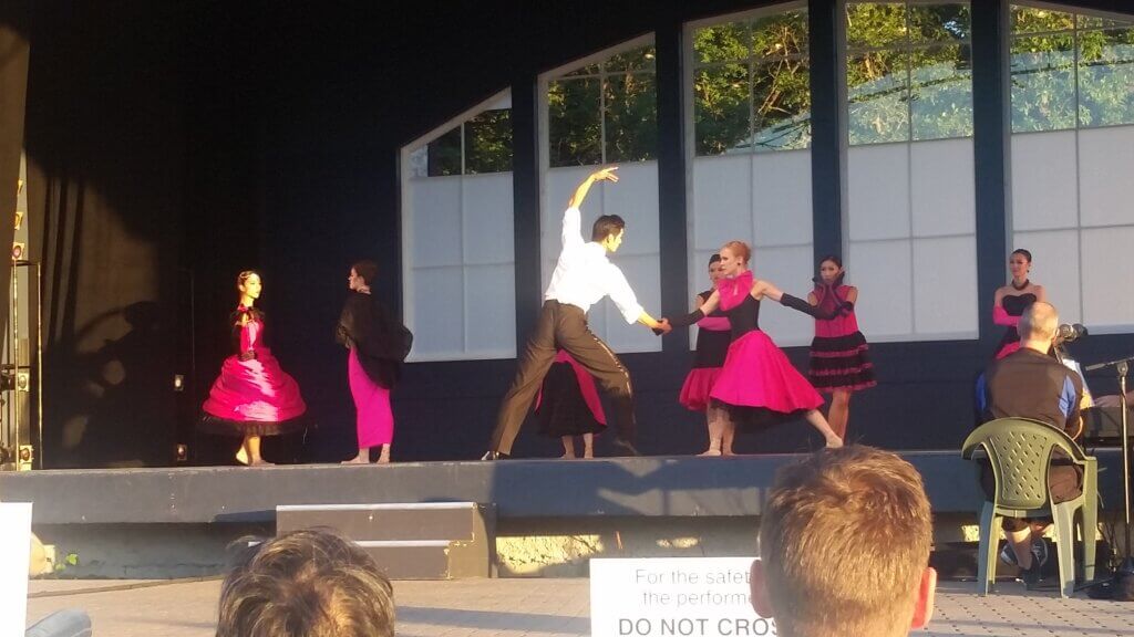 A Cinderella Story performed at Ballet in the Park 2016